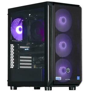 Calculator Sistem PC Gaming Actina KOMACNGIP0175 Midi Tower Powered by Endorfy, Procesor AMD Ryzen™ 5 8400F, 6 cores, 4.2GHz up to 4.7GHz, 16MB, 32GB DDR5, 1TB SSD, Intel Arc B580 12GB GDDR6, Wi-Fi, Bluetooth, No OS (Negru) imagine
