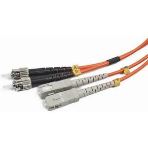 CABLU FIBRA OPTICA duplex multimode, 2m, conectori ST-SC, bulk imagine