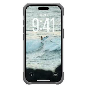 Husa Protectie Spate UAG Pathfinder Clear MagSafe pentru Apple iPhone 17 Pro (Gri/Transparent) imagine