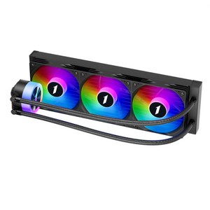 Cooler CPU 1st PLAYER Thunderstorm TS1 360, aRGB, 3 x 120mm (Negru) imagine