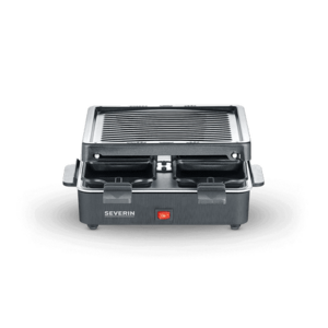 Gratar electric Severin Raclette RG 2370, 600 W, 4 persoane, Suprafata de gatire 21x21 cm (Negru) imagine