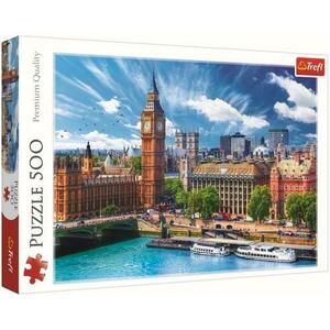 Puzzle Trefl, O zi cu soare la Londra, 500 piese imagine