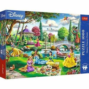 Puzzle Trefl din 1000 de piese - Picnic cu printesele Disney imagine