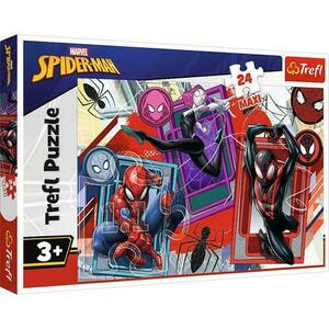 Puzzle Trefl din 24 maxi piese - Simturile lui Spiderman imagine