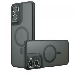 Husa MagSafe pentru Motorola Moto G06, Techsuit, PureFrost, Neagra Satinata imagine