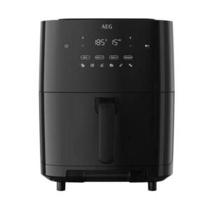 Friteuza cu aer cald AEG 8000 AAF7SB, 6.9 l, 1700 W, 10 programe, Afisaj LED tactil (Negru) imagine