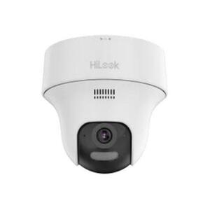 Camera supraveghere wireless IP Speed Dome PT WiFi 6 Hikvision HiLook IPC-F140-LIDF/W, 4 MP, 2.8 mm, lumina alba 15 m, IR 20 m, microfon si difuzor, slot card, avertizare sonora imagine