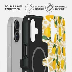 Husa Burga Dual Layer Magsafe Lemon Juice pentru iPhone 17 imagine