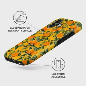 Husa Burga Dual Layer Magsafe Orange Lemonade pentru iPhone 17 imagine