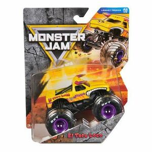 Masinuta metalica Monster Jam Legacy Trucks El Toro Loco, scara 1 la 64 imagine