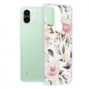 Husa pentru Xiaomi Redmi A2+ / A1+, Techsuit, Marble, Alba imagine
