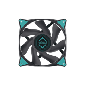 Ventilator Iceberg Thermal IceGALE, 1850RPM, PWM, 120mm (Negru/Albastru) imagine
