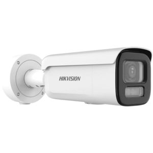 Camera supraveghere exterior IP cu iluminare duala Hikvision ColorVu DS-2CD2647G3-LIZSY, 4 MP, 2.8 - 12 mm, motorizat, IR / lumina alba 60 m, slot card, anti-coroziune, PoE imagine