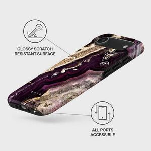 Husa Burga Dual Layer Magsafe Purple Skies pentru iPhone Air imagine