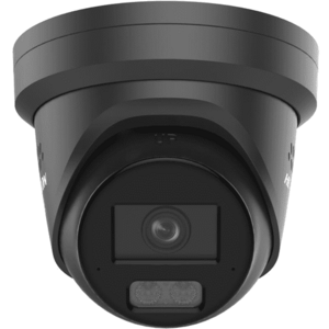 Camera supraveghere IP Dome cu iluminare duala Hikvision ColorVu DS-2CD2387G3-LIS2UY/SL(2.8MM)/BK, 8 MP, 2.8 mm, IR/lumina alba 30m, microfon dual si difuzor, slot card, sirena, lumina stroboscopica, PoE imagine
