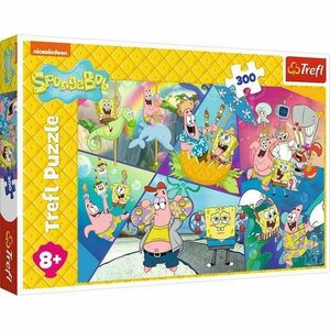 Puzzle Trefl Spongebob in Bikini, 300 piese imagine