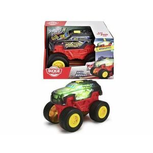 Masina de teren DICKIE Bass Ripper cu lumini si sunete, 17cm imagine