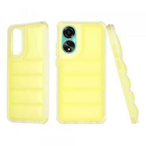 Husa pentru Oppo A78 4G, Techsuit, Wave Shield, Galbena imagine