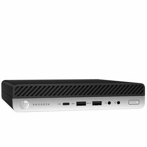 Calculator Sistem PC Refurbished HP ProDesk 600 G5 MiniPC, Intel Core i5-9500T 2.20 - 3, 70GHz, 8GB DDR4, 256GB SSD, Windows 11 Pro imagine