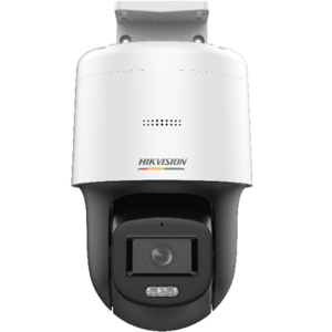 Camera supraveghere rotativa IP Speed Dome Mini PT Hikvision ColorVu DS-2DE2C400SCG-EF1, 4 MP, 4 mm, lumina alba 30 m, slot card, microfon si difuzor, PoE imagine