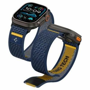 Curea Spigen Athlex Air pentru Apple Watch 49mm / 46mm / 45mm / 44mm Series, Albastru imagine