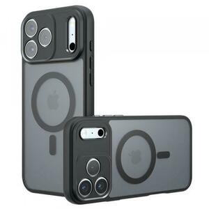 Husa Techsuit PureFrost MagSafe pentru Apple iPhone 17 Pro Max, Neagra imagine