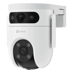 Camera supraveghere video exterior IP Wi-Fi Ezviz Dual PT panoramica CS-H9c(5mp+5mp), 5MP+5MP, Iluminare Duala, Alarma Acustica si Optica, Auto Tracking, slot MicroSD imagine
