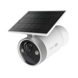 Camera supraveghere video exterior cu acumulator si panou solar incorporat TP-Link TAPO C465, 8MP 4K UHD, Microfon si Difuzor, Wi-Fi, IP65 imagine