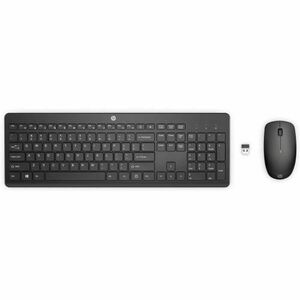 Kit Tastatura HP 235 + Mouse Optic, Wireless 2.4Ghz, USB (Negru) imagine