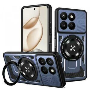 Husa pentru Honor 400 Smart 4G / X7d 4G / 400 Smart 5G, Techsuit, RuggedCam, Albastra imagine