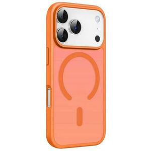 Husa Protectie Spate Lemontti LEMHEGIXVIIPMP EliteGuard Magsafe pentru iPhone 17 Pro Max (Portocaliu) imagine