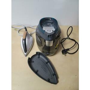 Statie de Calcat Polti La Vaporella XT120C, Talpa Aluminiu, 2350 W, 1.5 l, Boiler 8.5 Bar, Pompa 15 Bar, Functie Steam Pulse 600 gr (Alb/Verde) imagine