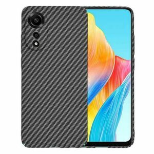 Husa pentru Oppo A78 4G, Techsuit, Carbonite FiberShell, Neagra imagine