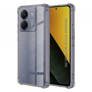 Husa pentru Xiaomi Poco M7 Pro 5G, Techsuit, Shockproof Clear, Neagra imagine
