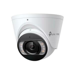 Camera supraveghere video exterior IP Turret TP-Link VIGI InSight S485, 8MP, Lentila 4mm, IR+WL 30m, rezolutie video 3840 X 2160, H.265+/H.265/H.264+/H.264, Microfon si Difuzor imagine