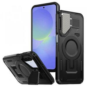 Husa MagSafe pentru Samsung Galaxy A36 A366, Techsuit, CamVault, Neagra imagine