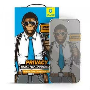 Folie de protectie Ecran Privacy Blueo Anti-Peep pentru Apple iPhone 11 Pro / XS / X, Sticla Securizata, Full Glue imagine