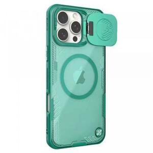 Husa MagSafe pentru Apple iPhone 16 Pro Max, Nillkin, Iceblade Prop (w/o Camera Cutout), Verde imagine