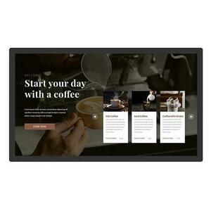 Ecran profesional VA LED AG neovo 31.5inch TX-3203, Full HD (1920 x 1080), VGA, HDMI, DisplayPort, Touchscreen (Negru) imagine