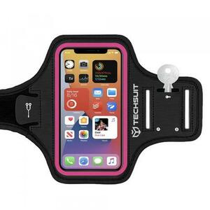 Husa Universala pentru Telefon max. 6.8inch, Techsuit, Sports TH20, Roz imagine