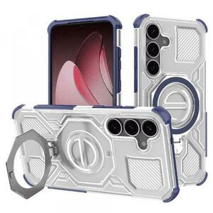 Husa pentru Samsung Galaxy S25+ S936, Techsuit, Carbon Shield Pro, Albastra imagine