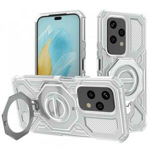 Husa pentru Honor 200 Lite, Techsuit, Carbon Shield Pro, Alba imagine