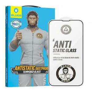 Folie de protectie Ecran Blueo Anti-Static HD pentru Apple iPhone 14 Plus / 13 Pro Max, Sticla Securizata, Full Glue imagine