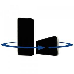 Folie de protectie Ecran Privacy Anank 1X Reinforced 360 pentru Apple iPhone 15 Pro, Sticla Securizata, Full Glue, 2.5D imagine