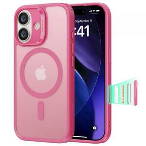 Husa MagSafe pentru Apple iPhone 17, ESR, Classic Hybrid, Roz Satinata imagine