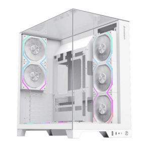 Carcasa Gamemax Infinity Pro, Middle Tower, Fara sursa (Alb) imagine