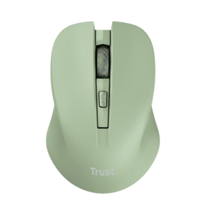 Mouse Wireless Optic Trust Mydo, 1800 DPI (Verde) imagine
