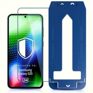 Folie de protectie Ecran 3MK Hardy Ultra pentru Samsung Galaxy S25 S931, Sticla Securizata, Full Glue imagine