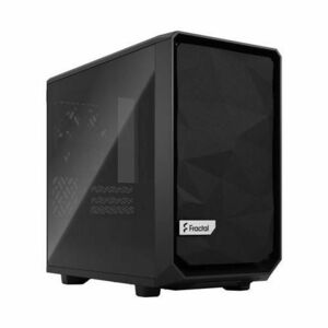 Carcasa Fractal Design Meshify 2 Nano, Geam fumuriu, Mini Tower, fara sursa, mITX, Mini-DTX (Negru) imagine