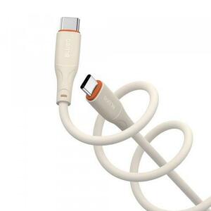 Cablu Date si Incarcare USB-C - USB-C Blueo Ape Legend, 100W, 1.5m, Portocaliu imagine